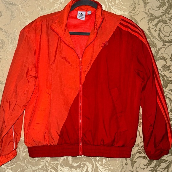 Adidas Primegreen Orange Jacket - Picture 1 of 5